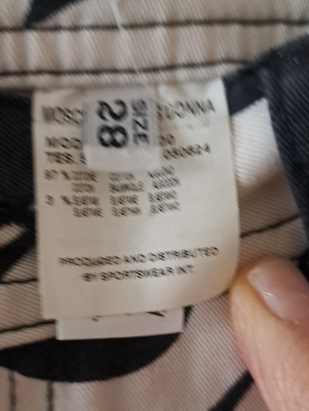 Moschino Vintage Graphic Donna  Hearts  Flare Jeans In  Black & Cream. Sz28 EUC - Picture 4 of 8